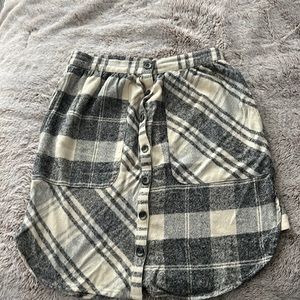 French Connection Flannel skirt